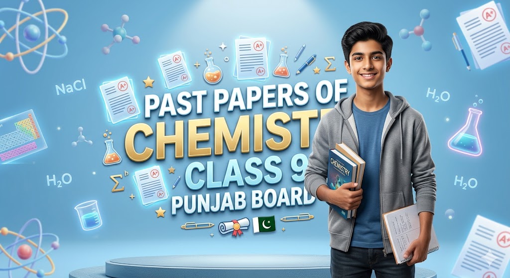 Past Papers of Chemistry Class 9 Punjab Board