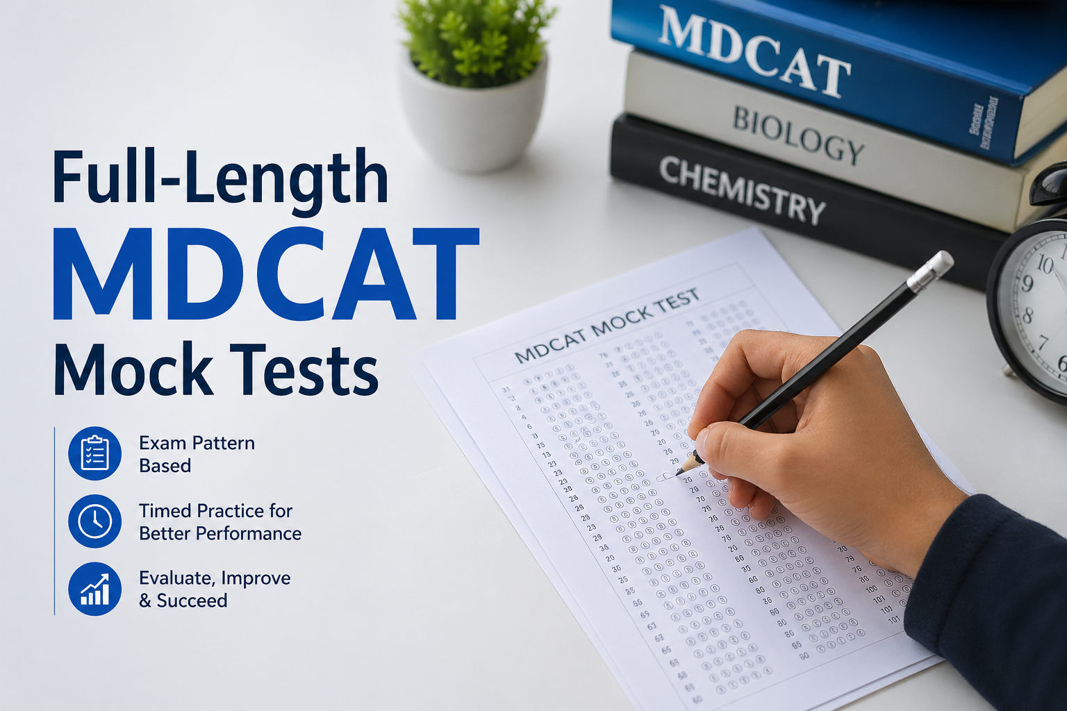 Full-Length MDCAT Mock Tests