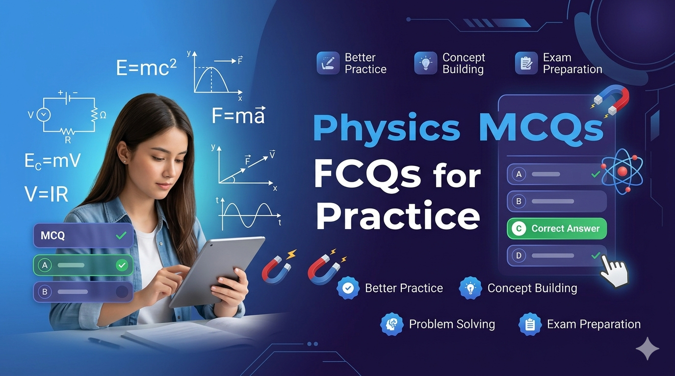 Physics MCQs for Better Practice