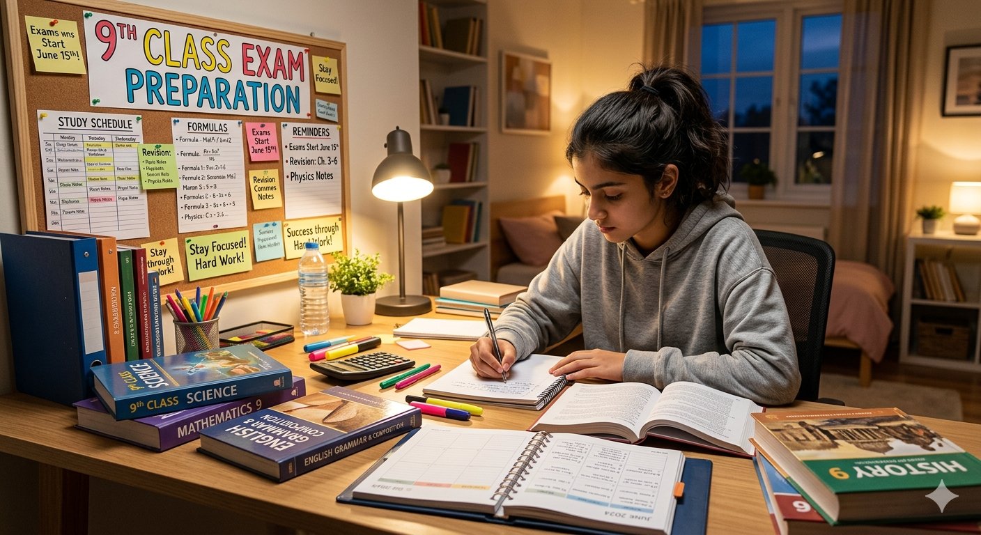 9th Class Exam Preparation – Complete Study Guide
