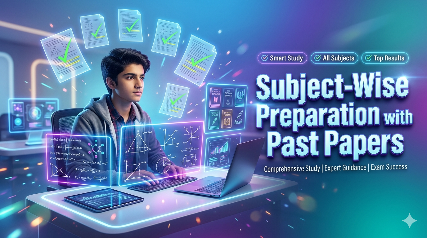 Subject-Wise Preparation with Past Papers