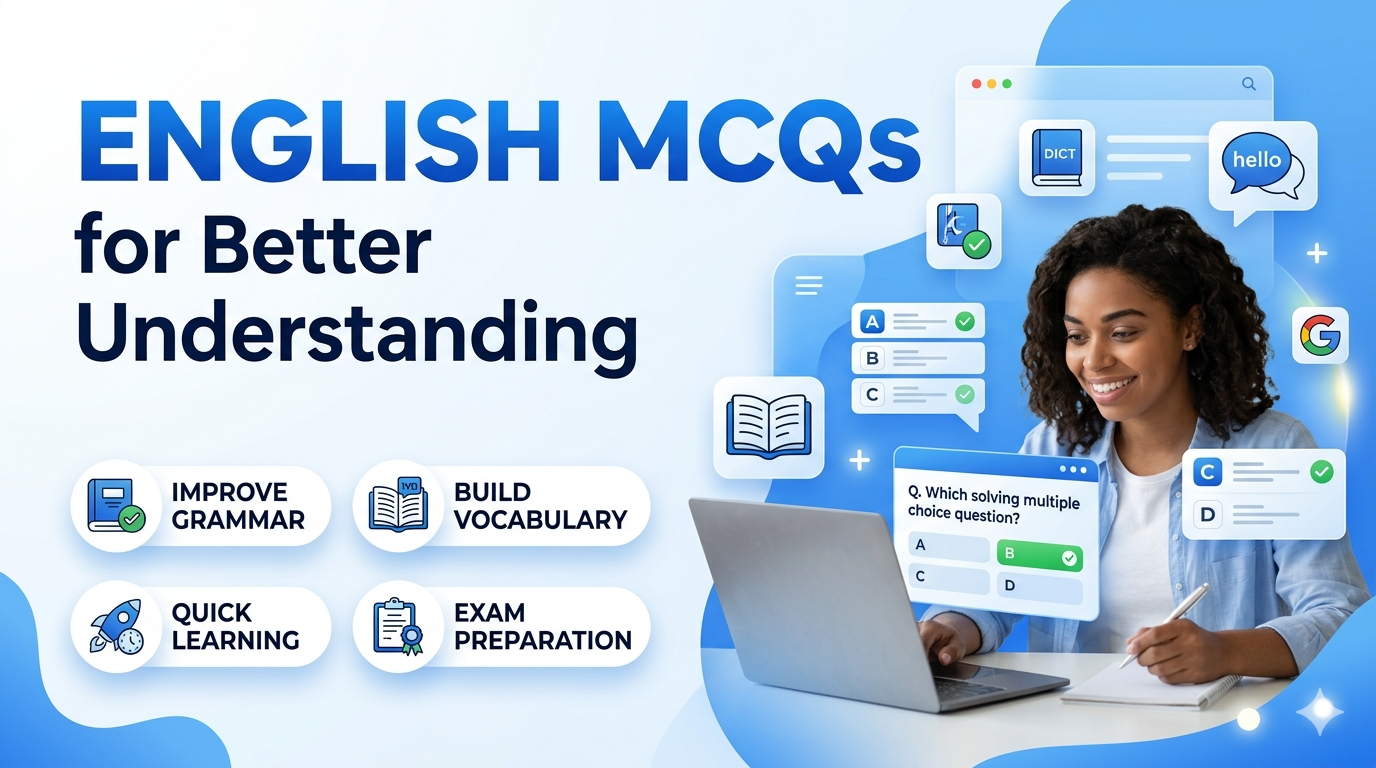 English MCQs for Better Understanding