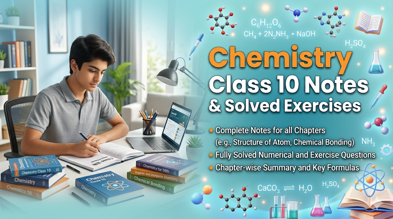 Chemistry Class 10 Notes & Solved Exercises