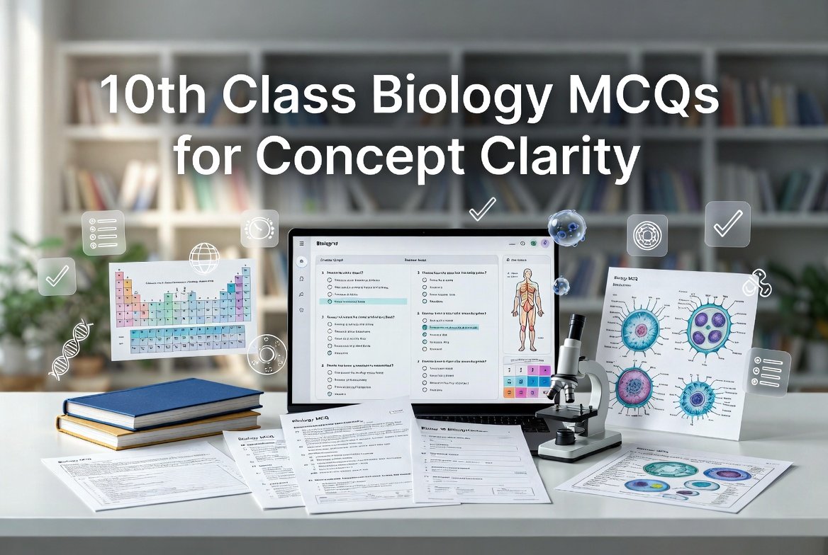 10th Class Biology MCQs for Concept Clarity