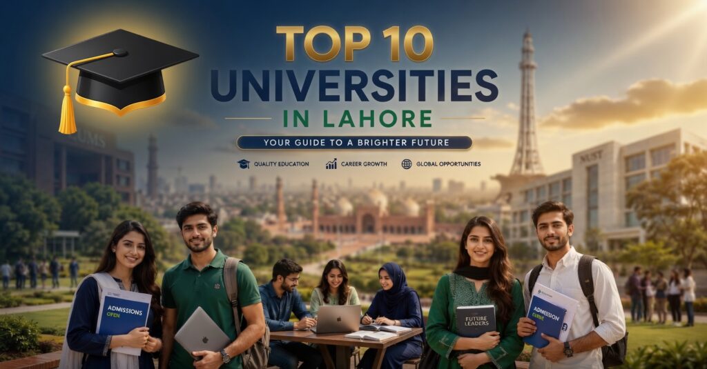 Top 10 universities in lahore